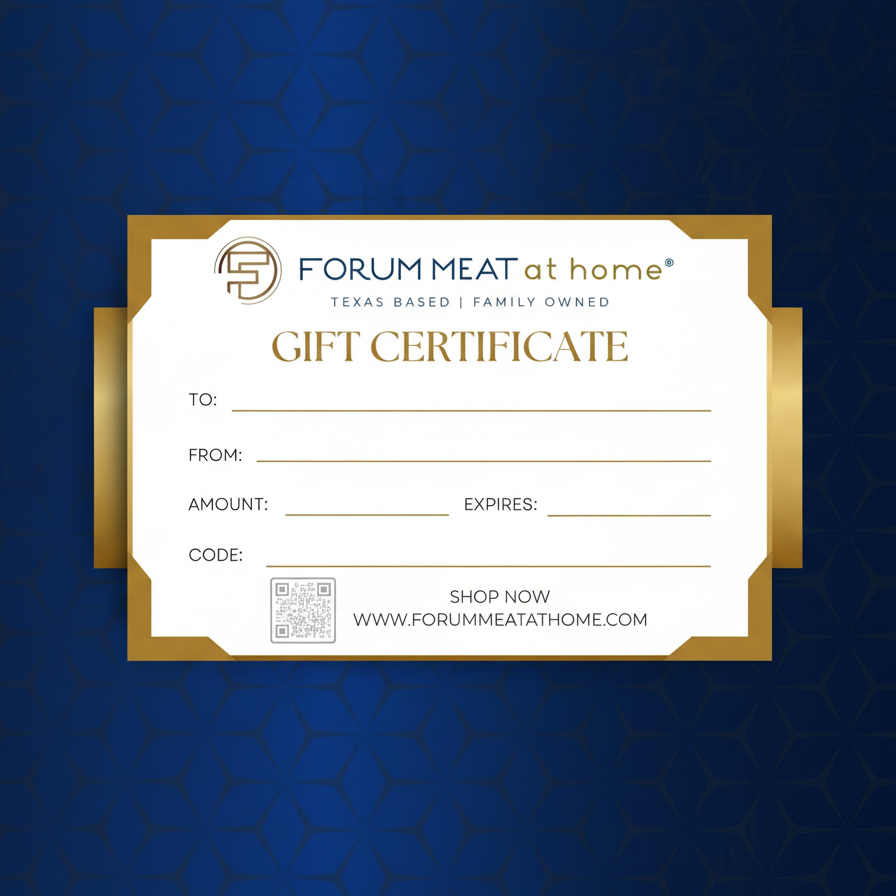 Physical Gift Certificate