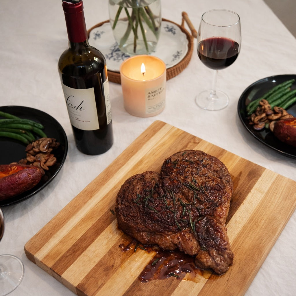 Rosewood Wagyu Heart-Shaped Ribeye