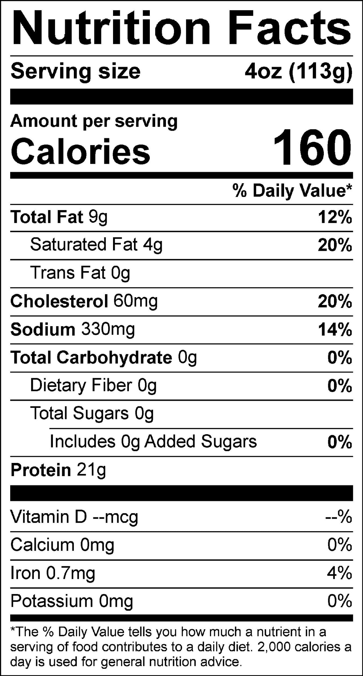 Duroc Sired Pork Loin Chop - Boneless